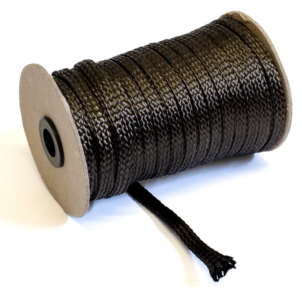 Carbon Fibre Braid - 6K - 10mm wide - 446gsm